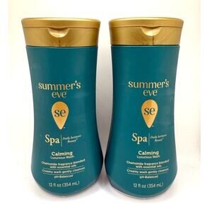 NEW Summer's Eve Spa Calming Luxurious Feminine Wash Chamomile
